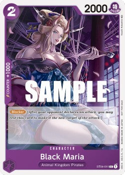 Black Maria (ST04-011) (V.1) - Unnumbered Promos (Common) [UP-ST04-011] - JotaCards - Tu Tienda de TCG