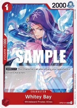 Whitey Bay (OP02-014) - Paramount War (Uncommon) [OP02-014] - JotaCards - Tu Tienda de TCG