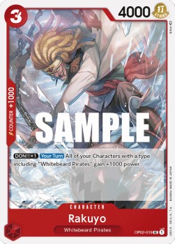 Rakuyo (OP02-019) - Paramount War (Uncommon) [OP02-019] - JotaCards - Tu Tienda de TCG