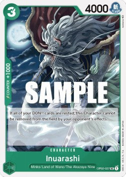 Inuarashi (OP02-027) - Paramount War (Uncommon) [OP02-027] - JotaCards - Tu Tienda de TCG