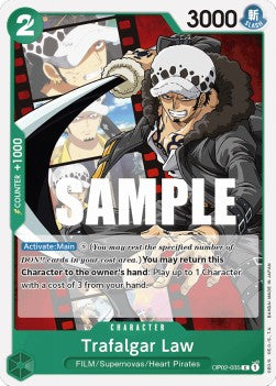 Trafalgar Law (OP02-035) - Paramount War (Common) [OP02-035] - JotaCards - Tu Tienda de TCG