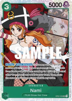 Nami (OP02-036) (V.1) - Paramount War (Super Rare) [OP02-036] - JotaCards - Tu Tienda de TCG