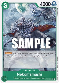 Nekomamushi (OP02-038) - Paramount War (Common) [OP02-038] - JotaCards - Tu Tienda de TCG