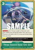 Three Sword Style Oni Giri (OP02-045) - Paramount War (Common) [OP02-045] - JotaCards - Tu Tienda de TCG