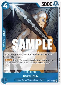 Inazuma (OP02-050) - Paramount War (Rare) [OP02-050] - JotaCards - Tu Tienda de TCG