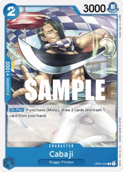 Cabaji (OP02-052) - Paramount War (Common) [OP02-052] - JotaCards - Tu Tienda de TCG