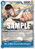 Mr.2.Bon.Kurei (Bentham) (OP02-064) - Paramount War (Rare) [OP02-064] - JotaCards - Tu Tienda de TCG