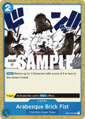Arabesque Brick Fist (OP02-067) - Paramount War (Uncommon) [OP02-067] - JotaCards - Tu Tienda de TCG