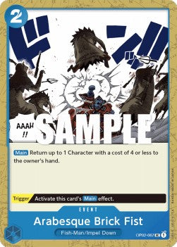 Arabesque Brick Fist (OP02-067) - Paramount War (Uncommon) [OP02-067] - JotaCards - Tu Tienda de TCG