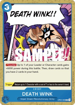 DEATH WINK (OP02-069) - Paramount War (Common) [OP02-069] - JotaCards - Tu Tienda de TCG