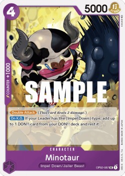 Minotaur (OP02-087) - Paramount War (Uncommon) [OP02-087] - JotaCards - Tu Tienda de TCG