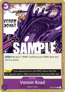 Venom Road (OP02-091) - Paramount War (Common) [OP02-091] - JotaCards - Tu Tienda de TCG