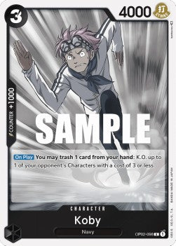 Koby (OP02-098) - Paramount War (Rare) [OP02-098] - JotaCards - Tu Tienda de TCG