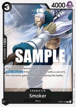 Smoker (OP02-102) - Paramount War (Rare) [OP02-102] - JotaCards - Tu Tienda de TCG