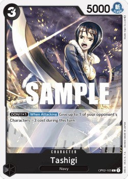 Tashigi (OP02-105) (V.1) - Paramount War (Common) [OP02-105] - JotaCards - Tu Tienda de TCG