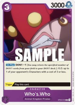 Who's.Who (ST04-010) - Reprints (Common) [R-ST04-010] - JotaCards - Tu Tienda de TCG
