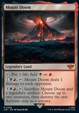 Mount Doom - The Lord of the Rings: Tales of Middle-earth (Mythic) [LTR-258] - JotaCards - Tu Tienda de TCG