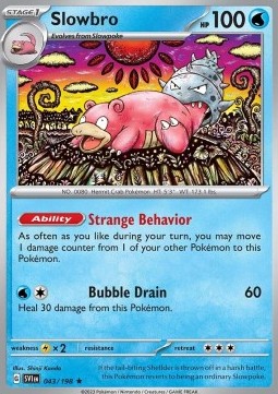 Slowbro - Scarlet & Violet (Rare) [SVI-043] - JotaCards - Tu Tienda de TCG