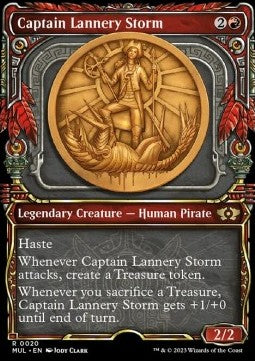 Captain Lannery Storm (V.1) - Multiverse Legends (Rare) [MUL-20] - JotaCards - Tu Tienda de TCG