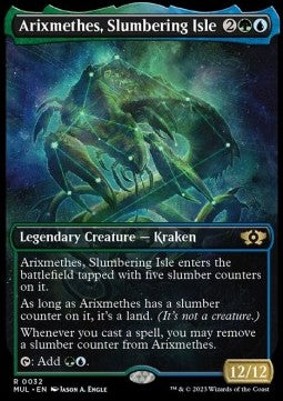 Arixmethes, Slumbering Isle (V.1) - Multiverse Legends (Rare) [MUL-32] - JotaCards - Tu Tienda de TCG