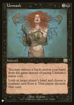 Unmask - The List (Rare) [ZNL-168] - JotaCards - Tu Tienda de TCG