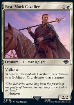 East-Mark Cavalier - The Lord of the Rings: Tales of Middle-earth (Common) [LTR-9] - JotaCards - Tu Tienda de TCG