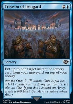 Treason of Isengard - The Lord of the Rings: Tales of Middle-earth (Common) [LTR-74] - JotaCards - Tu Tienda de TCG