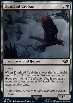 Dunland Crebain - The Lord of the Rings: Tales of Middle-earth (Common) [LTR-82] - JotaCards - Tu Tienda de TCG