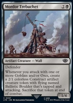 Mordor Trebuchet - The Lord of the Rings: Tales of Middle-earth (Common) [LTR-97] - JotaCards - Tu Tienda de TCG