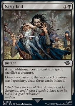 Nasty End - The Lord of the Rings: Tales of Middle-earth (Common) [LTR-99] - JotaCards - Tu Tienda de TCG