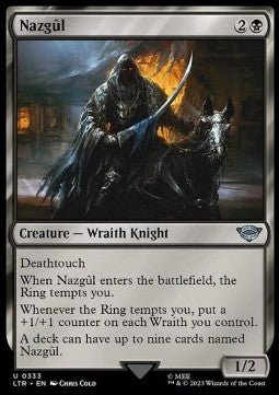 Nazgûl (V.2) - The Lord of the Rings: Tales of Middle-earth: Extras (Uncommon) [XLTR-333] - JotaCards - Tu Tienda de TCG