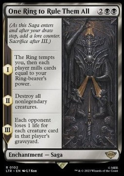 One Ring to Rule Them All - The Lord of the Rings: Tales of Middle-earth (Rare) [LTR-102] - JotaCards - Tu Tienda de TCG