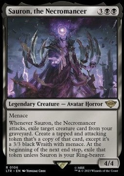 Sauron, the Necromancer - The Lord of the Rings: Tales of Middle-earth (Rare) [LTR-106] - JotaCards - Tu Tienda de TCG