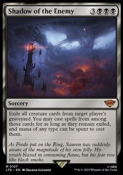 Shadow of the Enemy - The Lord of the Rings: Tales of Middle-earth (Mythic) [LTR-107] - JotaCards - Tu Tienda de TCG