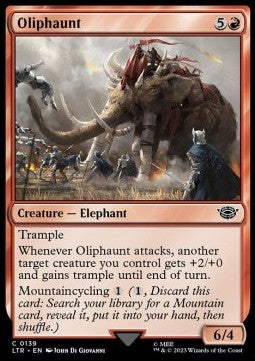 Oliphaunt - The Lord of the Rings: Tales of Middle-earth (Common) [LTR-139] - JotaCards - Tu Tienda de TCG