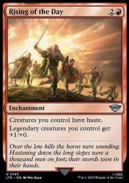 Rising of the Day - The Lord of the Rings: Tales of Middle-earth (Uncommon) [LTR-145] - JotaCards - Tu Tienda de TCG