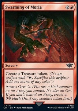 Swarming of Moria - The Lord of the Rings: Tales of Middle-earth (Common) [LTR-150] - JotaCards - Tu Tienda de TCG