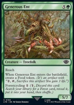 Generous Ent - The Lord of the Rings: Tales of Middle-earth (Common) [LTR-169] - JotaCards - Tu Tienda de TCG