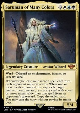 Saruman of Many Colors - The Lord of the Rings: Tales of Middle-earth (Mythic) [LTR-223] - JotaCards - Tu Tienda de TCG