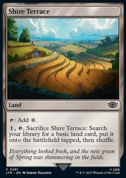 Shire Terrace - The Lord of the Rings: Tales of Middle-earth (Common) [LTR-261] - JotaCards - Tu Tienda de TCG