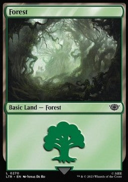 Forest (V.1) - The Lord of the Rings: Tales of Middle-earth (Land) [LTR-270] - JotaCards - Tu Tienda de TCG