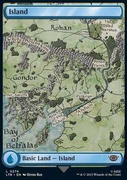 Island (V.3) - The Lord of the Rings: Tales of Middle-earth (Land) [LTR-274] - JotaCards - Tu Tienda de TCG