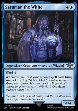 Saruman the White - The Lord of the Rings: Tales of Middle-earth (Uncommon) [LTR-67] - JotaCards - Tu Tienda de TCG