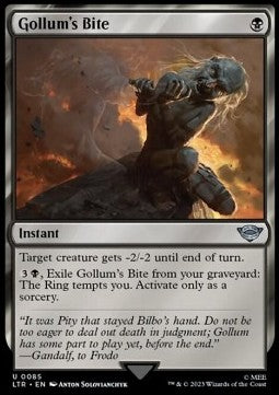 Gollum's Bite - The Lord of the Rings: Tales of Middle-earth (Uncommon) [LTR-85] - JotaCards - Tu Tienda de TCG