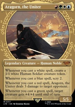 Aragorn, the Uniter (V.1) - The Lord of the Rings: Tales of Middle-earth: Extras (Mythic) [XLTR-317] - JotaCards - Tu Tienda de TCG