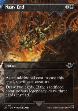 Nasty End - The Lord of the Rings: Tales of Middle-earth: Extras (Common) [XLTR-416] - JotaCards - Tu Tienda de TCG