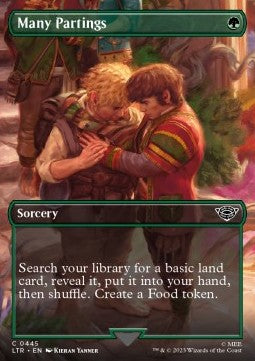 Many Partings - The Lord of the Rings: Tales of Middle-earth: Extras (Common) [XLTR-445] - JotaCards - Tu Tienda de TCG