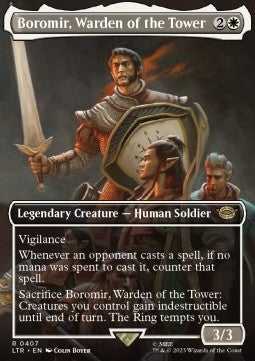 Boromir, Warden of the Tower (V.2) - The Lord of the Rings: Tales of Middle-earth: Extras (Rare) [XLTR-407] - JotaCards - Tu Tienda de TCG