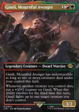 Gimli, Mournful Avenger (V.2) - The Lord of the Rings: Tales of Middle-earth: Extras (Rare) [XLTR-436] - JotaCards - Tu Tienda de TCG