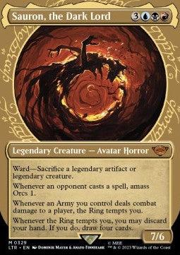 Sauron, the Dark Lord - The Lord of the Rings: Tales of Middle-earth: Extras (Mythic) [XLTR-329] - JotaCards - Tu Tienda de TCG